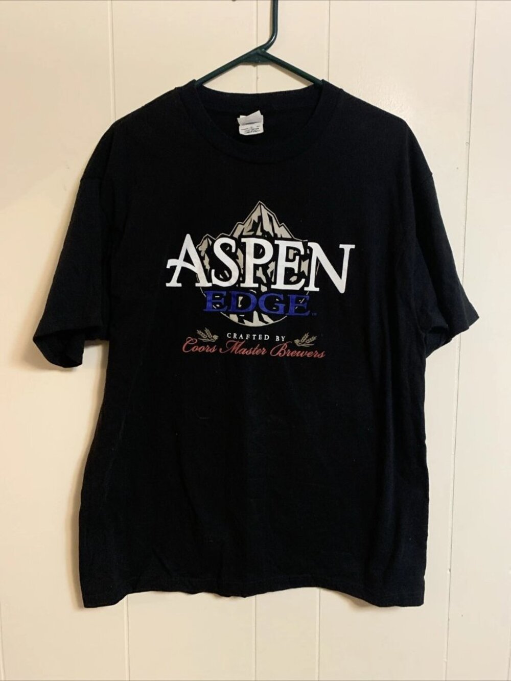 Aspen Edge Coors Brewery T-Shirt, Adult Sz XL NEW